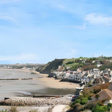 Corneville-sur-RisleMaison Spacieuse Avec Vue Sur La Mer A Arromanches Les Bains别墅 外观 照片