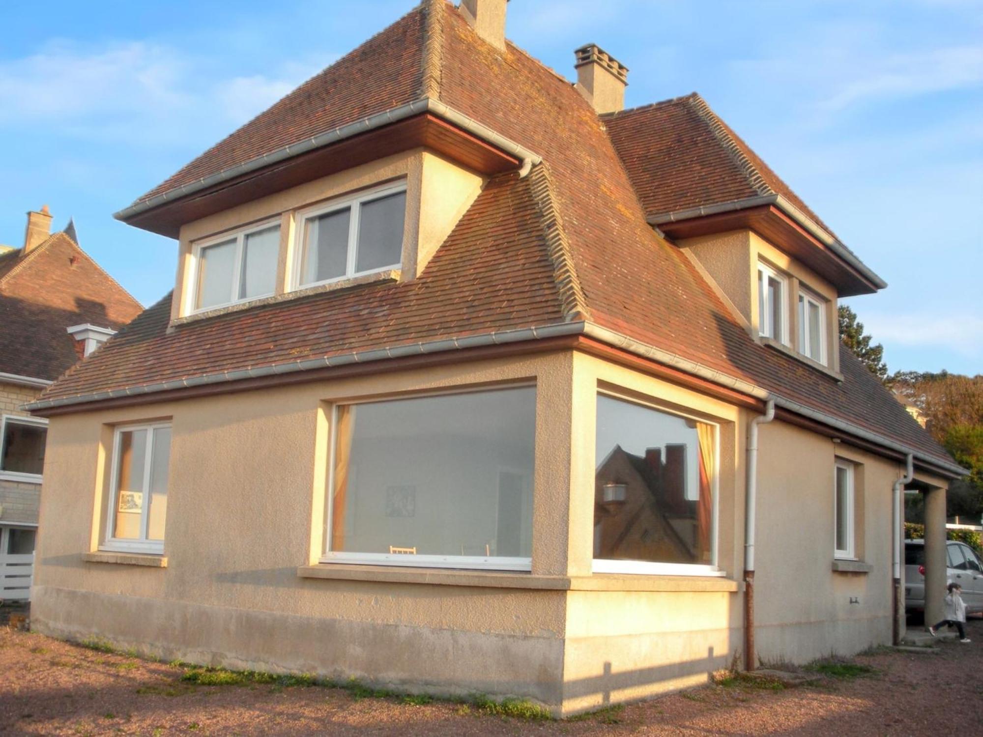 Corneville-sur-RisleMaison Spacieuse Avec Vue Sur La Mer A Arromanches Les Bains别墅 外观 照片